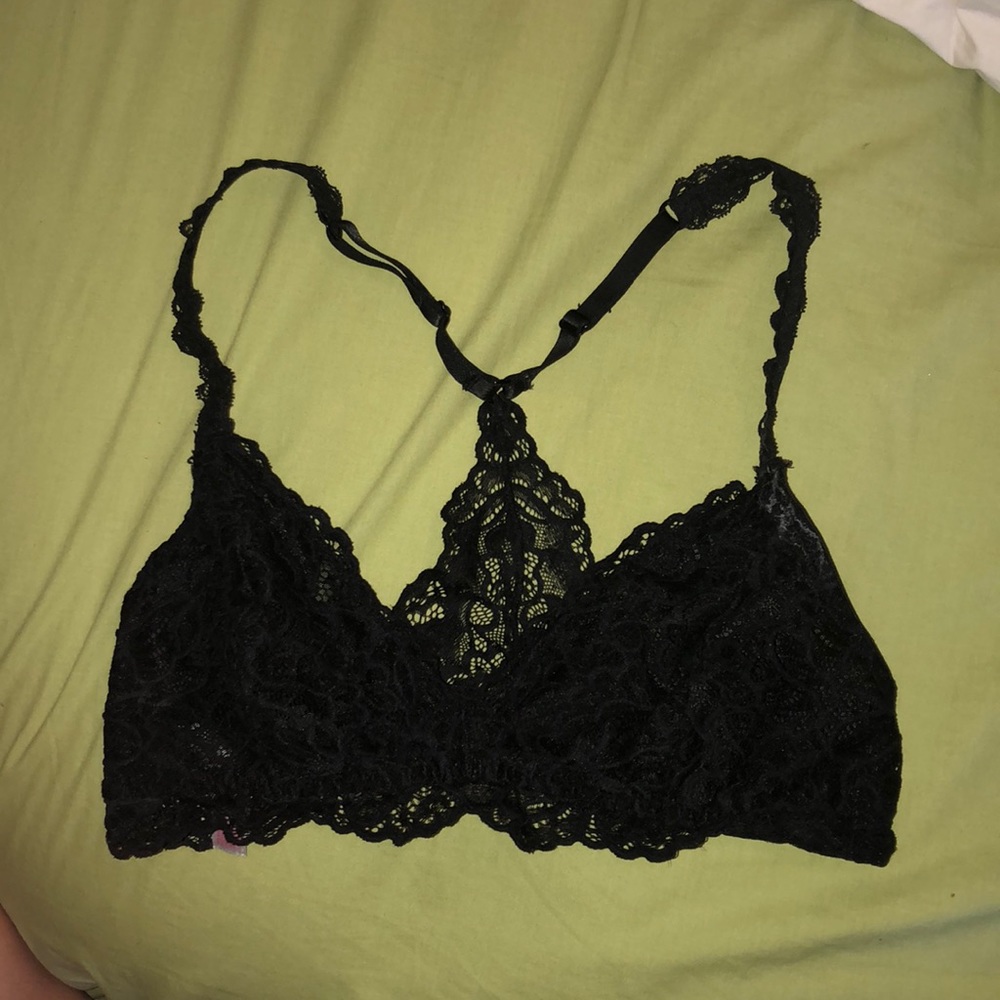 Black bralette